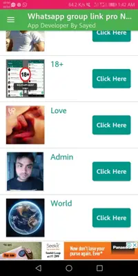 Whatsapp group link New 10000+link android App screenshot 3